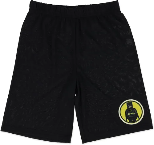 Vista 4 de LEGO Batman Movie - Conjunto de pijama de 2 piezas para niños, camiseta de manga corta con parte inferior de pierna corta, 100% poliéster, pijama