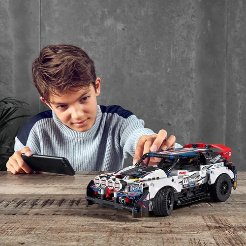 Vista 5 de LEGO Technic 42109 Top Gear - Kit de construcción de juguete de carreras controlado por aplicación (463 piezas)