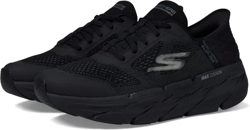 Vista 2 de Skechers Tenis deportivos Max Cushioning para hombre, para correr, caminar, con espuma viscoelástica