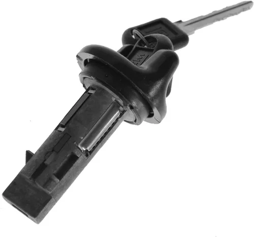 Vista 2 de Cilindro de bloqueo de encendido con llave bisel negro compatible con Chevy GMC Oldsmobile Truck SUV
