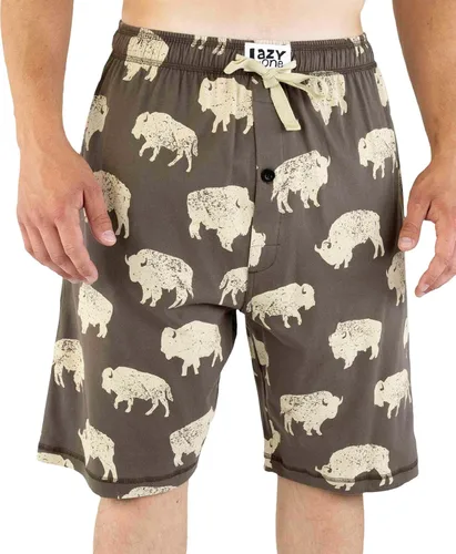 Vista 73 de Lazy One - Pantalones cortos de pijama para hombre, ropa de dormir
