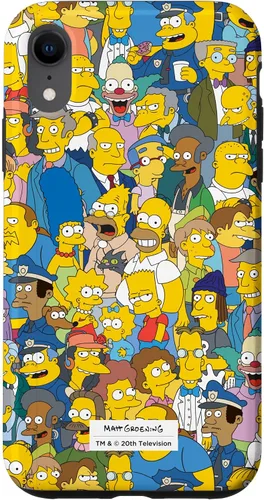 Vista 25 de The Simpsons Springfield Characters Print - Carcasa para iPhone 17