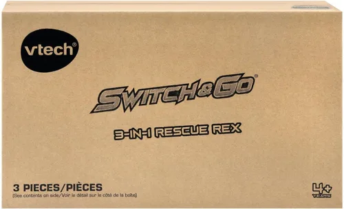 Vista 7 de VTech Switch and Go 3 en 1 Rescue Rex (Empaque sin complicaciones)
