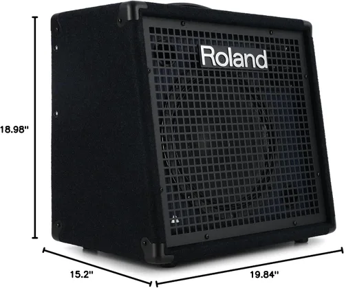 Vista 2 de Roland Amplificador de teclado de mezcla de 3 canales, 50 vatios (KC-80)