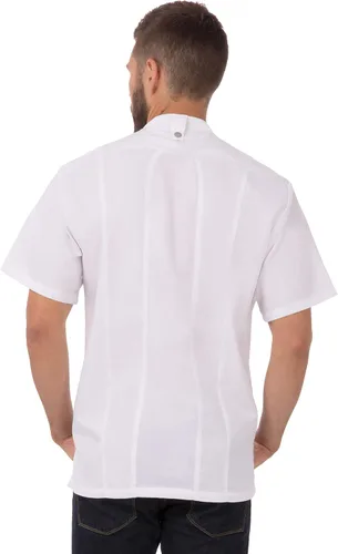 Vista 2 de Chef Works Abrigo de chef Bristol Signature Series para hombre
