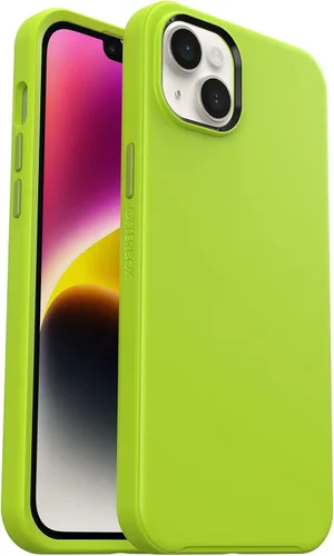 Vista 10 de OtterBox Funda para iPhone 14 y iPhone 13 (solamente) - Serie Symmetry + - Negro - Ultra-Sleek - Se ajusta a MagSafe - Bordes elevados para proteger