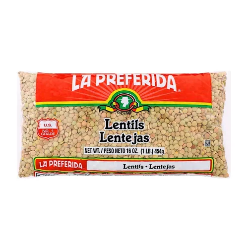 Vista 2 de La Preferida Auténticas lentejas secas de 16 onzas (paquete de 12)