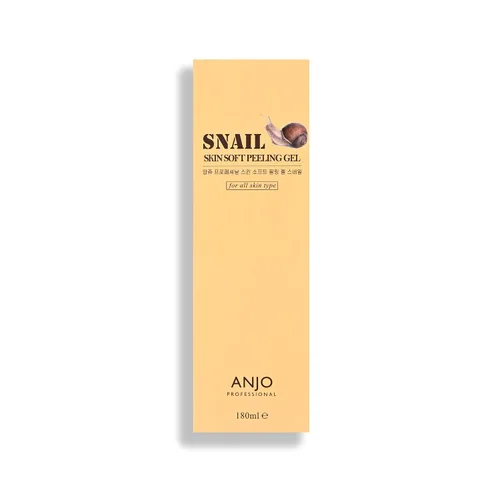 Vista 3 de Anjo Skin - Gel pelador de caracol suave de 6.1 fl oz x 2 unidades - Exfoliación facial suave - Gel pelador coreano para cara y cuerpo - Hidratante