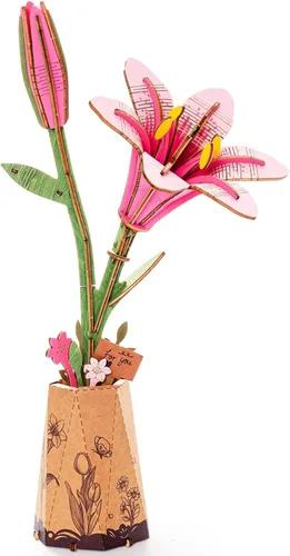 Vista 14 de rowood Kits de flores de madera de bricolaje-TW141