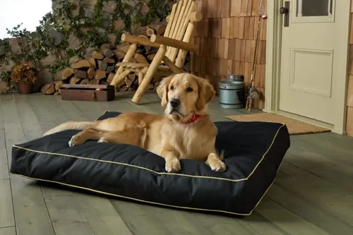 Vista 7 de Funda para Cama de Perro, Impermeable de Plástico Resistente DIY Funda para Cama de Mascotas, Antiadherente al Pelo Fácil de Limpiar Fundas