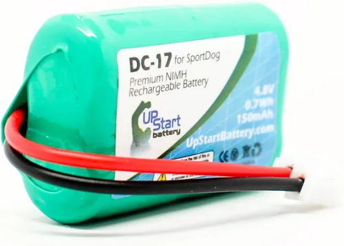 Vista 2 de SportDOG Campo Trainer sd-400 receptor de batería – Repuestos para SportDOG DC-17 Entrenamiento del perro collar Batería (150 mAh, 4,8 V, Ni-MH)