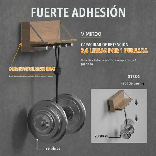 Vista 3 de vimiroo Cinta de Doble Cara Resistente, 16.4 pies Cinta Nano Extra Grande Transparente, Cinta Adhesiva de Dos Caras Extraíble Sin Deja Huellas