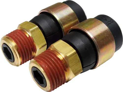 Vista 3 de Kit giratorio de reparación rápida de goma para camiones y remolques, accesorios NPT de 3/8 pulgadas