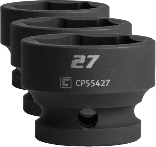 Vista 13 de Capri Tools Zócalo de impacto rechoncho de 0.394 in, accionamiento de 1/2", 6 puntos, métrico, CP55410