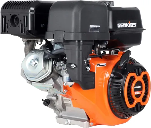 Vista 3 de Genkins Motor multiusos a gas de arranque de retroceso de 15 HP 420cc, GK420..