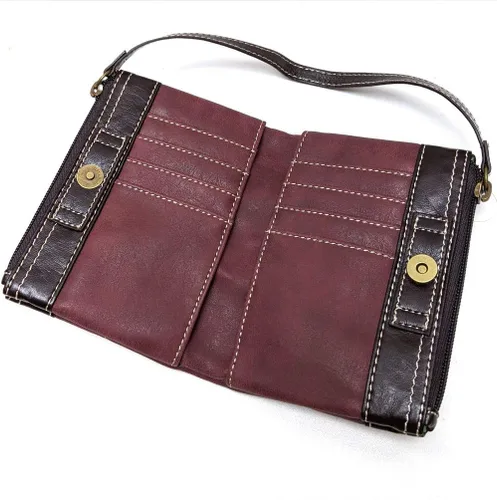 Vista 9 de CHALA GEMINI - Bolso bandolera de piel sintética para regalo con doble cremallera
