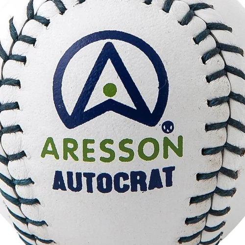 Vista 8 de Aresson Autocrat - Pelota de cuero, Blanco, Tamaño único