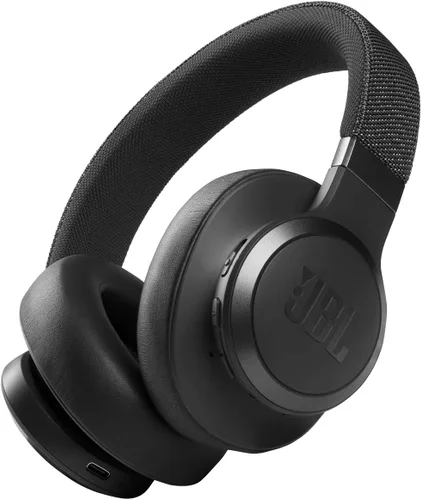 Vista 9 de JBL Live 660NC - Auriculares inalámbricos con cancelación de ruido, sonido exclusivo, asistencia de voz, hasta 50 horas de batería con carga rápida
