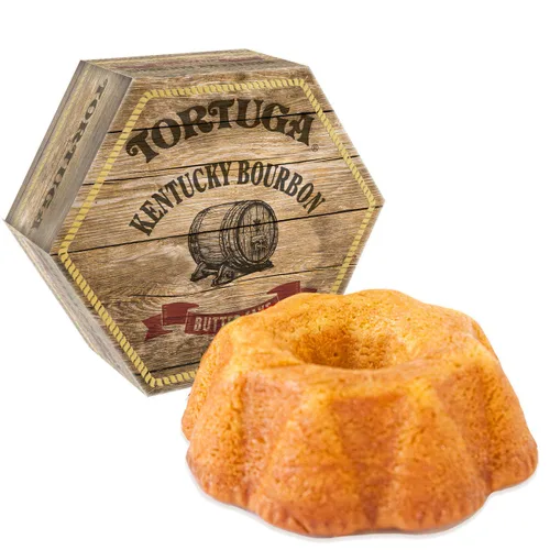 Vista 12 de Tortuga - Paquete de regalo de surtido de pasteles de ron caribeño de 4 onzas