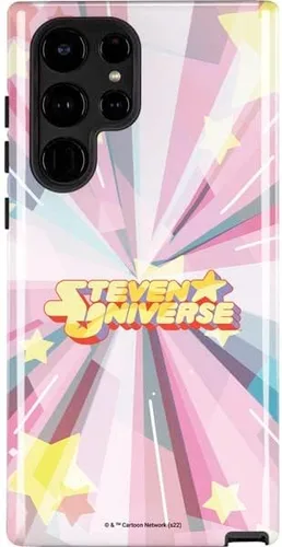 Vista 6 de Skinit Funda para teléfono Pro compatible con Galaxy S22 Ultra, diseño oficial de personajes de Cartoon Network Steven Universe Steven Universe Azul