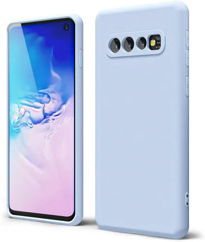Vista 51 de oakxco Funda para teléfono Samsung Galaxy S8 de silicona líquida, delgada y fina de gel de goma suave TPU cubierta protectora simple llana