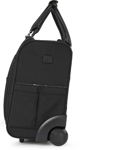 Vista 6 de baggallini 2 ruedas debajo del asiento, Negro, talla única , 2 ruedas debajo del asiento