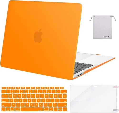Vista 11 de MOSISO Compatible with MacBook Air 13 inch Case M1 2021 2020 2019 2018 azul (Airy Blue)