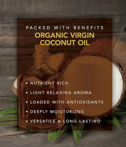 Vista 2 de BIOTONE Aceite de masaje de coco verdaderamente con aceite de coco orgánico, elimina la tensión y promueve la relajación profunda, ligero, versátil