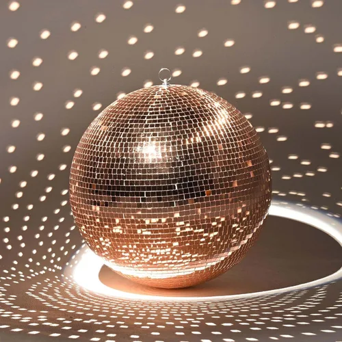 Vista 16 de Yescom Juego de 8 bolas de discoteca de 7/12/16/20/24 pulgadas, bolas de espejo surtidas, decoración de vidrio para colgar para fiestas de los años