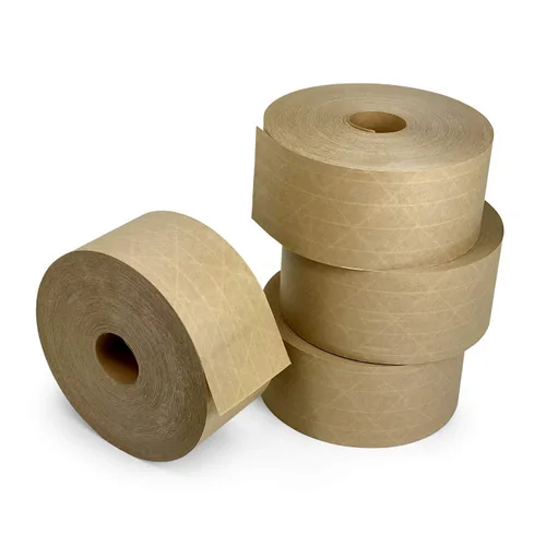 Vista 22 de IDL Packaging Cinta engomada Kraft activada por agua de 2.83" x 450', 30lb