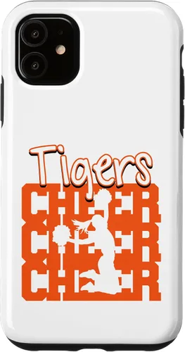 Vista 8 de Tigers Cheer Back to School Cheerleading Spirit O Case for iPhone 16