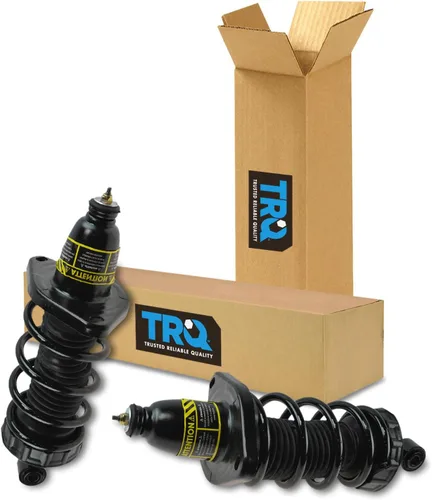 Vista 113 de TRQ - Conjunto de puntal delantero y resorte helicoidal (lados del conductor y del pasajero), para auto