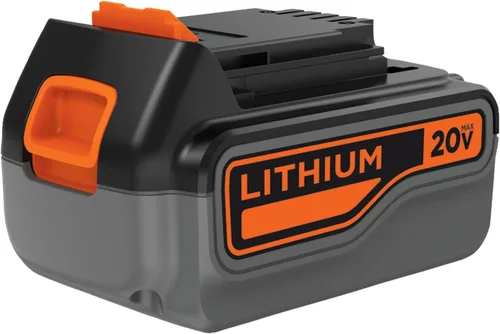 Vista 5 de BLACK+DECKER Sierra Recíproca 20V MAX con Paquete de Batería Extra de Iones de Litio de 4-Ah (BDCR20C & LB2X4020)