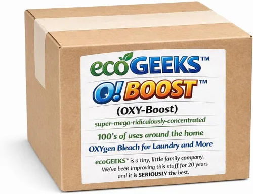 Vista 2 de ecoGEEKS O! Boost (OXY-Boost) Limpiador de blanqueador de oxígeno multiusos 19 libras