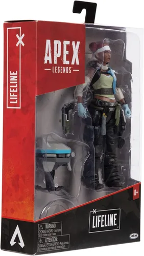 Vista 9 de Electronic Arts Apex Legends Figura de acción de 6 pulgadas Lifeline coleccionable