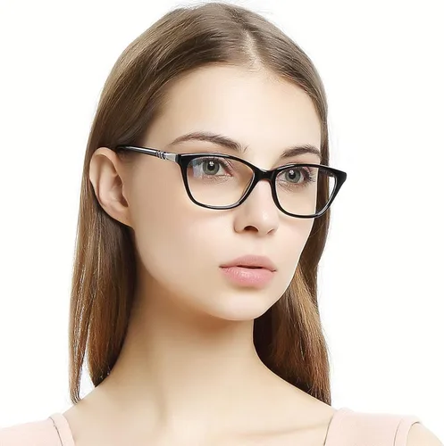 Vista 2 de OCCI CHIARI Blue light Eyeglasses Women Stylish Glasses Non Prescription Eyewear Frame