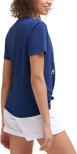 Vista 3 de Tommy Hilfiger Women's Performance T-Shirt Lightweight Cotton Graphic Tees