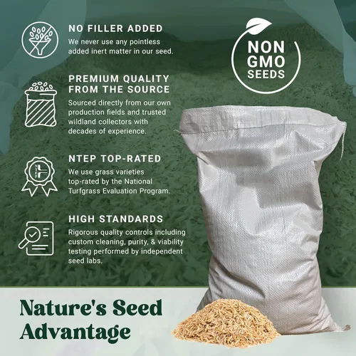 Vista 4 de Nature's Seed Cascos de arroz para jardinería, plantas y ropa de cama de pollo, 45 libras