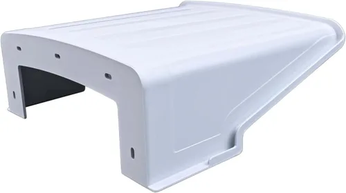Vista 2 de Weatherproof Outdoor Camera Cover Shield with Sun and Rain Protective Roof for Security Cameras Keeps Cameras Protected from Elements (1pc)