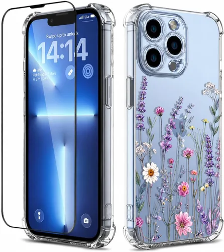 Vista 18 de Funda para iPhone 13 y iPhone 14 (6.1 pulgadas) con protector