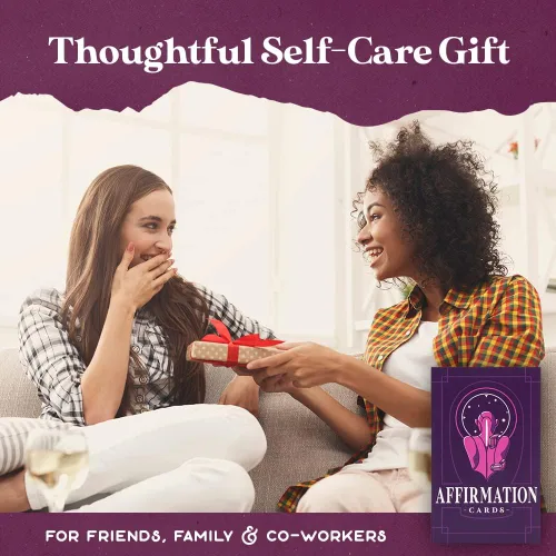 Vista 6 de PURPLE CANYON Tarjetas de afirmación diaria para mujeres y hombres Afirmaciones positivas para atención plena, meditación e inspiración Hermosa
