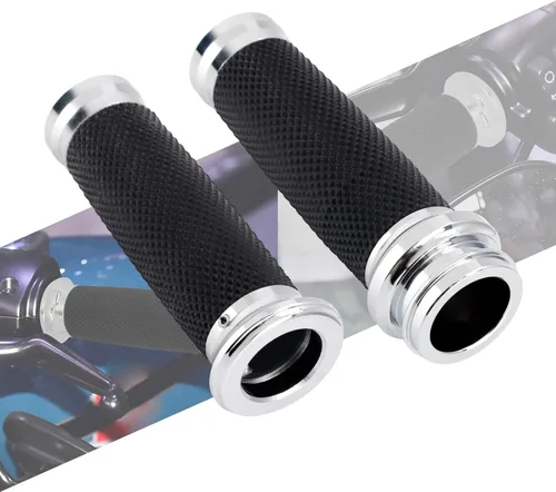 Vista 9 de Motorcycle Electronic Throttle Handlebar Grips for 1" 25mm Handle Bars Universal Fit for Harley Touring Dyna Softail Sportster XL 883 1200
