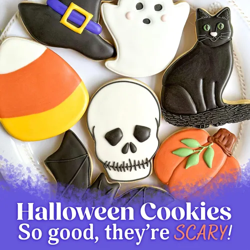 Vista 3 de Cortadores de galletas con forma de calabaza - 4 pulgadas - Acero estañado de los EE. UU.