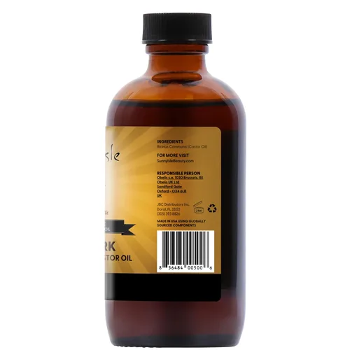 Vista 9 de Aceite de ricino jamaicano Sunny Isle para piel y cuerpo, extra oscuro, bote de 4 onzas Moisturizing, Strengthens, Hair Growth Dry Scalp