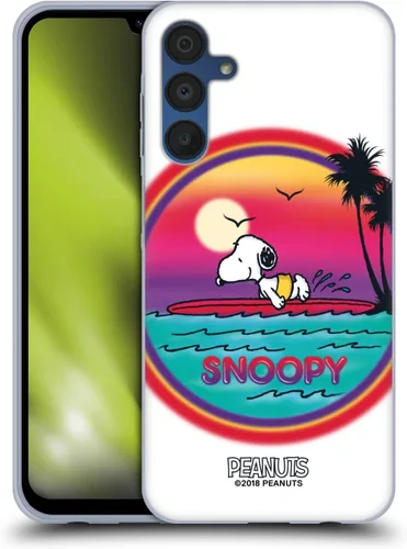 Vista 294 de Head Case Designs Officially Licensed Peanuts Beach Surf Snoopy Boardwalk Airbrush Gel Case [Military Grade Protection] Compatible with Google Pixel
