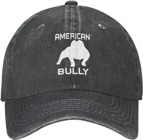 Vista 3 de American Bully - Sombrero de vaquero ajustable para ocio al aire libre, unisex, color negro