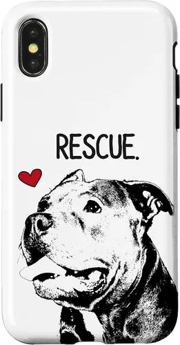 Vista 5 de Rescue Pitbull Dog Save Dogs Pit Bull Lover - Carcasa para iPhone 17