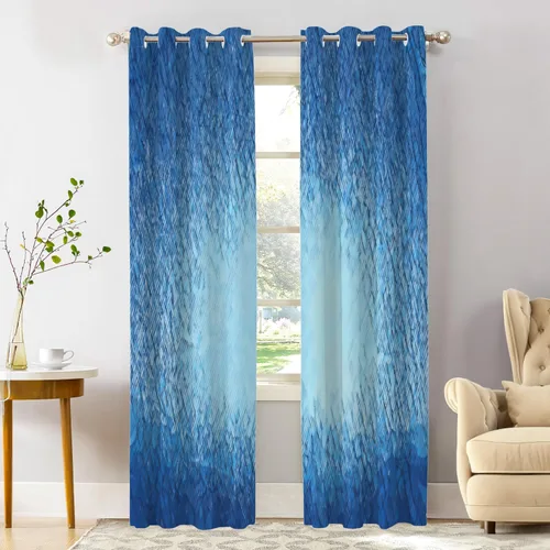 Vista 30 de Shrahala Cortinas rústicas de granja para ventanas de cocina, textura de cesta tejida, paneles de cortina rústica para ventana de granja, poliéster