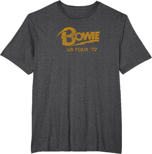 Vista 22 de David Bowie - Camiseta US Tour '72, Negro