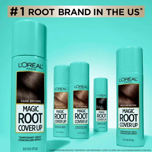 Vista 9 de Tinte cubre raíces L 'Oreal Paris Cabello Color , Total 1, Negro